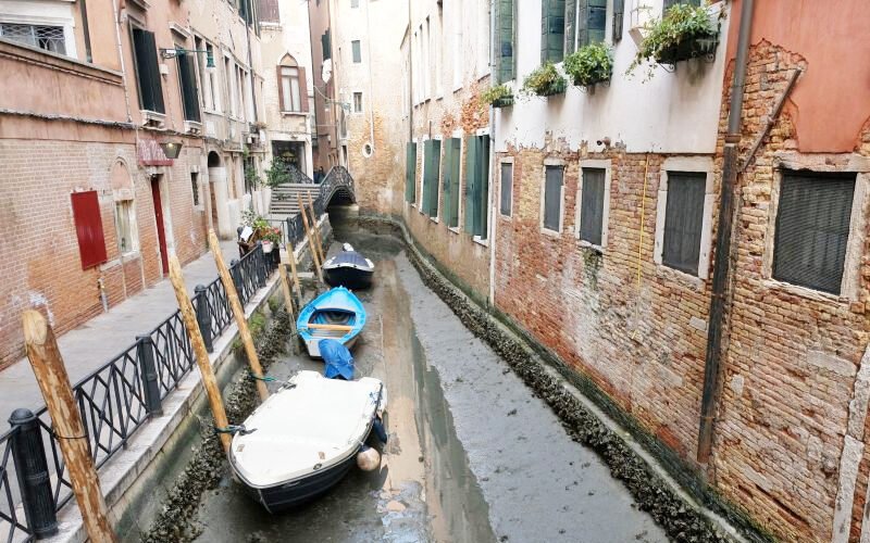 Βενετία: Γιατί στέρεψαν τα περίφημα κανάλια της;