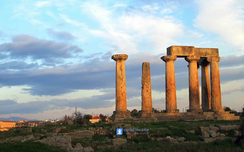 |Αναμνήσεις ποίησης| στον αρχαιολογικό χώρο της Κορίνθου