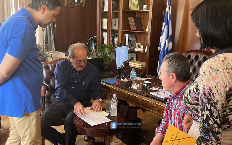 Σύμβαση για αρδευτικά έργα 500.000 € στην Κορινθία